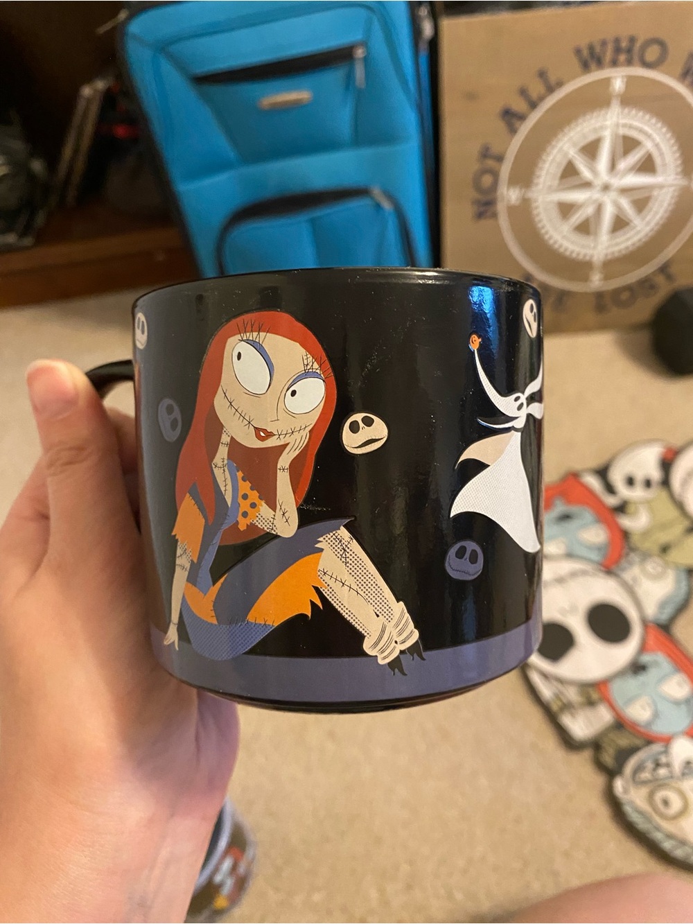 Sally Black Ceramic Mug
